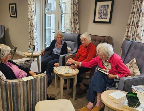 Carousel post from Salisbury Manor Care Home.