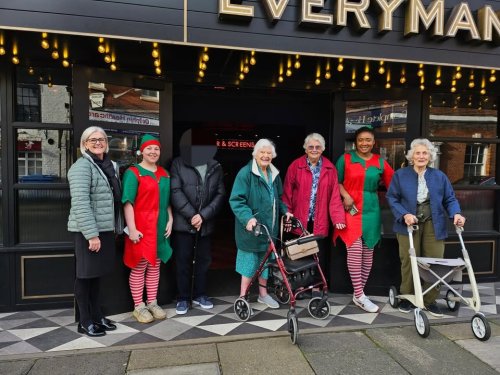 Carousel post from Salisbury Manor Care Home.