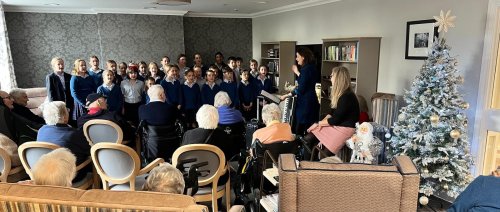 Carousel post from Salisbury Manor Care Home.