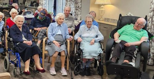 Carousel post from Salisbury Manor Care Home.