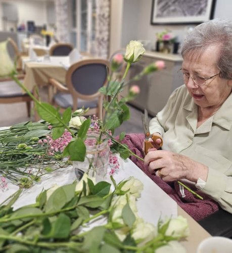 Carousel post from Salisbury Manor Care Home.