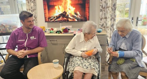 Carousel post from Salisbury Manor Care Home.