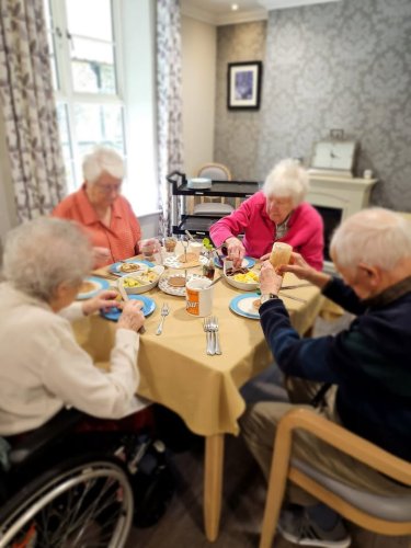 Carousel post from Salisbury Manor Care Home.