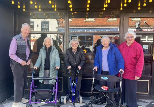 Carousel post from Salisbury Manor Care Home.