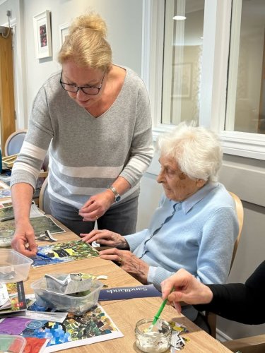 Carousel post from Salisbury Manor Care Home.