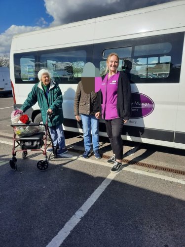 Carousel post from Salisbury Manor Care Home.