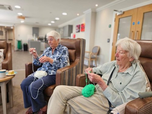 Carousel post from Salisbury Manor Care Home.