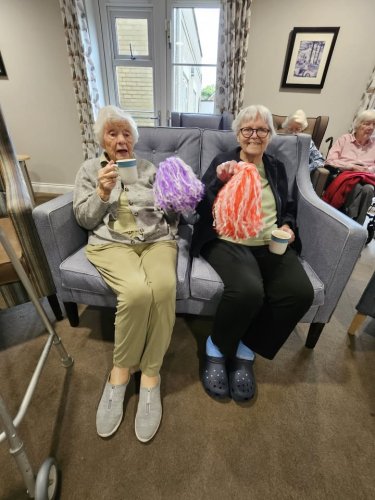 Carousel post from Salisbury Manor Care Home.