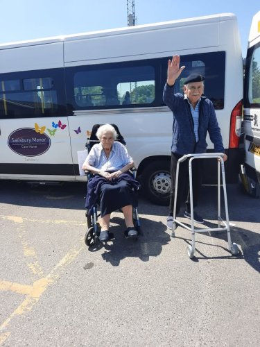 Carousel post from Salisbury Manor Care Home.