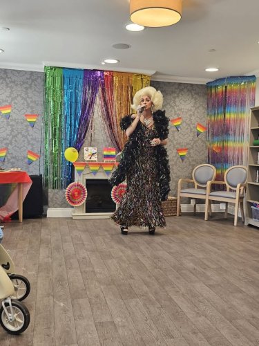 Carousel post from Salisbury Manor Care Home.