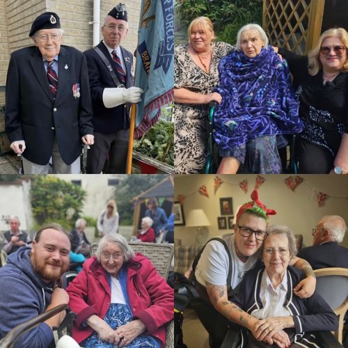 Carousel post from Salisbury Manor Care Home.