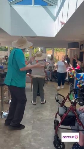 Video post from Sandfields Care Home.
