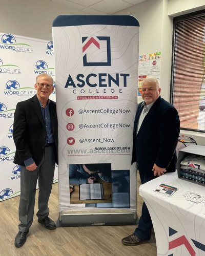 Carousel post from Ascent College.