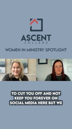 Video post from Ascent College.