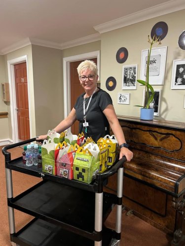 Carousel post from Oxbow Manor Care Home.