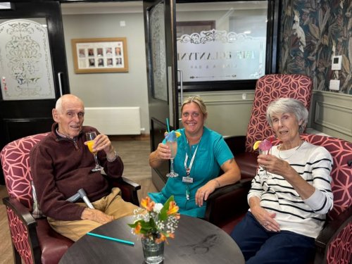 Carousel post from Oxbow Manor Care Home.