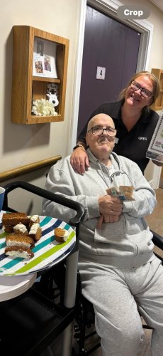 Carousel post from Hollins Park Care Home.