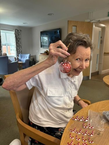 Carousel post from Hollins Park Care Home.