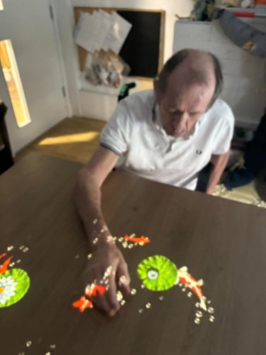 Carousel post from Hollins Park Care Home.