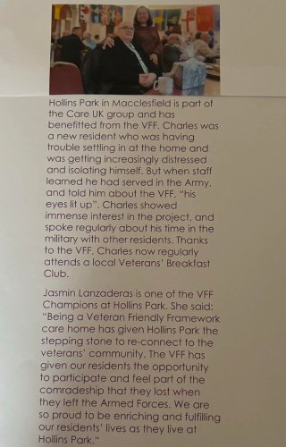 Photo post from Hollins Park Care Home.