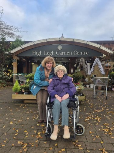 Carousel post from Hollins Park Care Home.