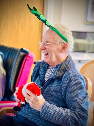 Carousel post from Hollins Park Care Home.