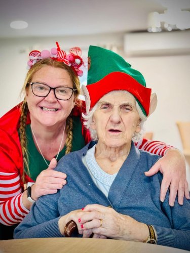 Carousel post from Hollins Park Care Home.
