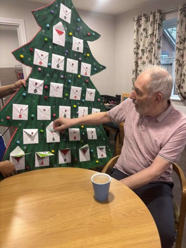 Carousel post from Hollins Park Care Home.