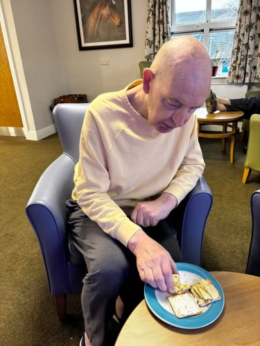 Carousel post from Hollins Park Care Home.