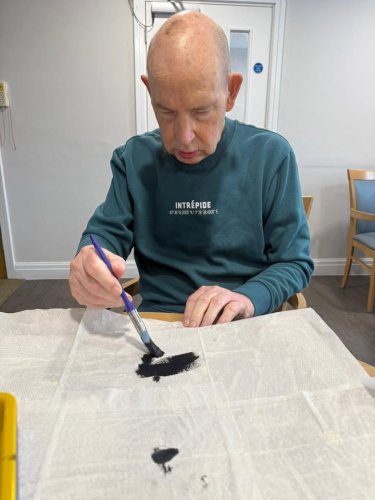 Carousel post from Hollins Park Care Home.