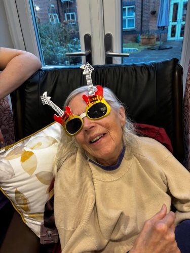 Carousel post from Hollins Park Care Home.