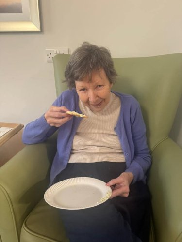 Carousel post from Hollins Park Care Home.