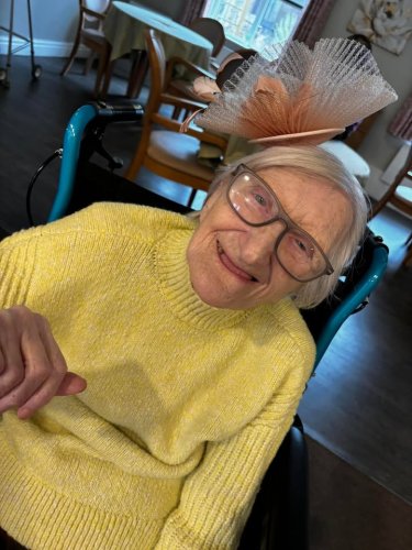 Carousel post from Hollins Park Care Home.
