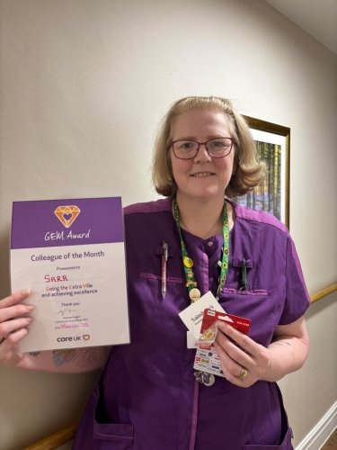 Photo post from Hollins Park Care Home.