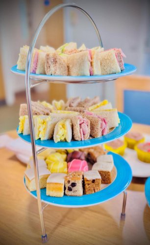 Carousel post from Hollins Park Care Home.