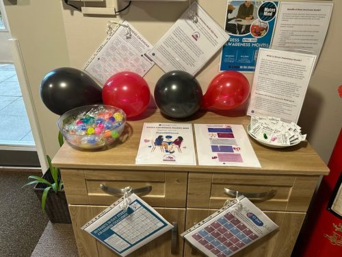 Carousel post from Hollins Park Care Home.