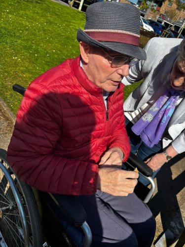Carousel post from Hollins Park Care Home.