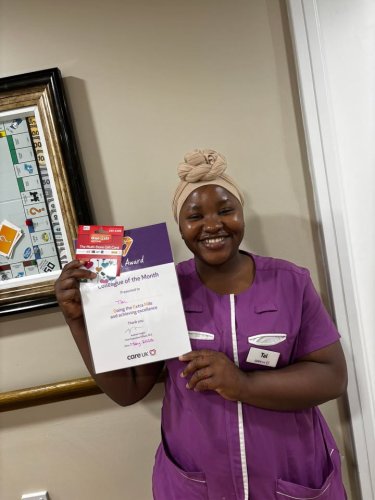 Photo post from Hollins Park Care Home.