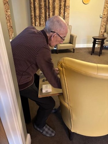 Carousel post from Hollins Park Care Home.