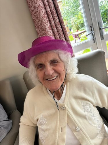 Carousel post from Hollins Park Care Home.