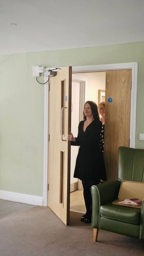 Carousel post from Hollins Park Care Home.