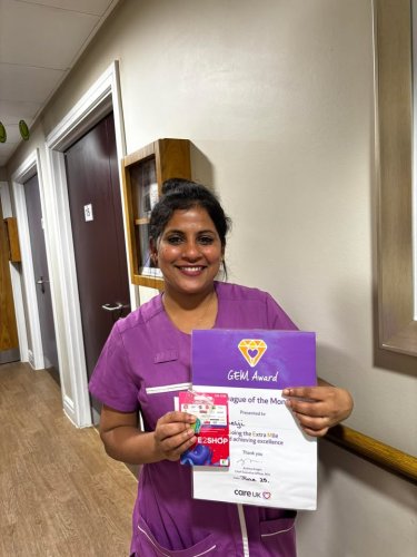 Photo post from Hollins Park Care Home.