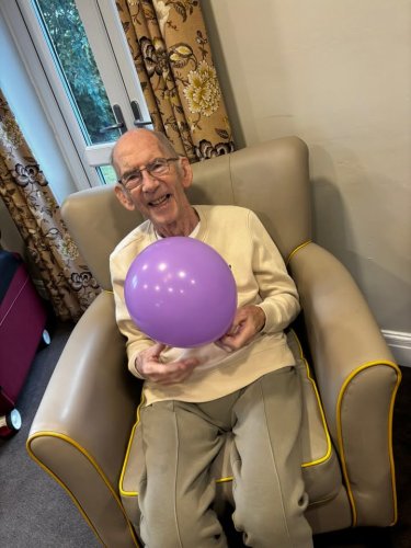 Carousel post from Hollins Park Care Home.