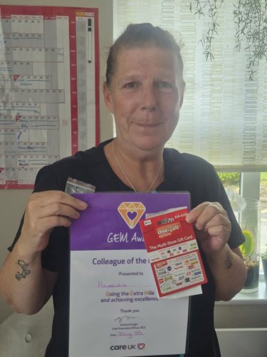 Photo post from Hollins Park Care Home.