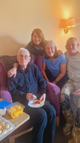 Carousel post from Grangewood Care Home.
