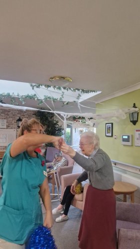 Carousel post from Grangewood Care Home.