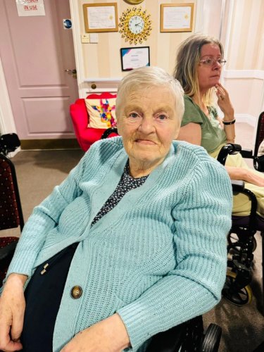 Carousel post from Grangewood Care Home.