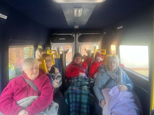 Carousel post from Grangewood Care Home.