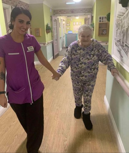 Photo post from Grangewood Care Home.