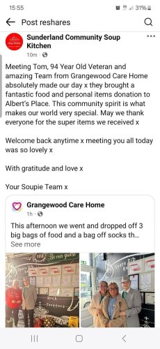 Photo post from Grangewood Care Home.